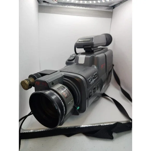 Movie Vhs Vintage Camera Panasonic OmniMovie AF X6 VHS-C Camcorder